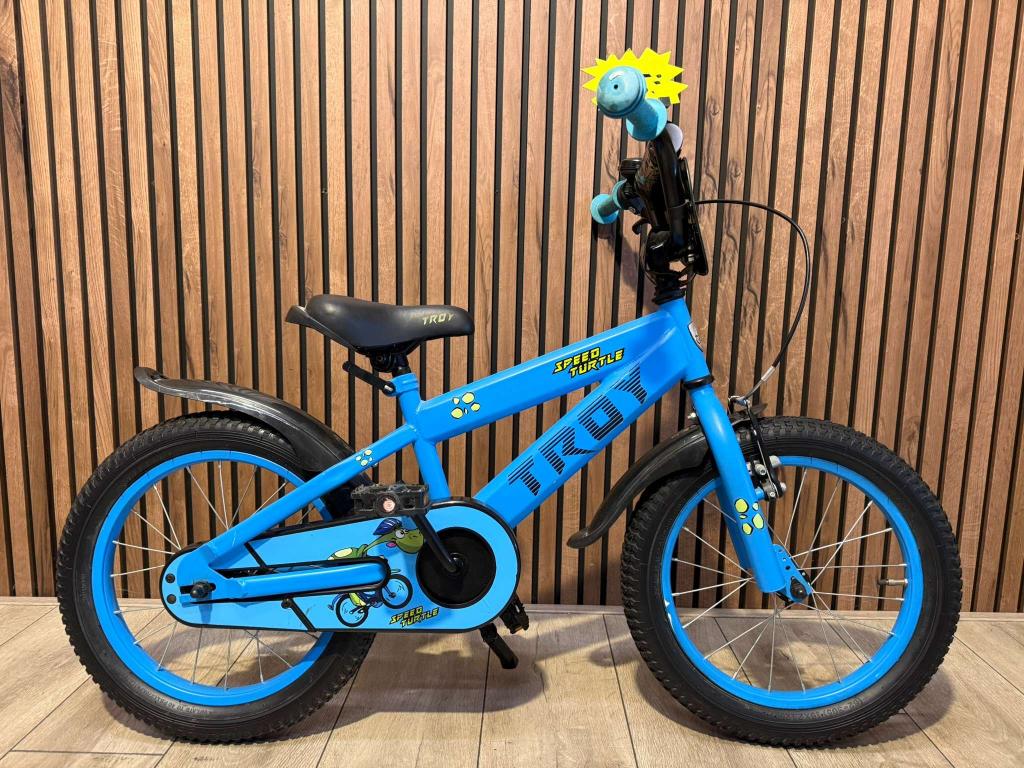 Mooie Troy Speed Turtle | 16inch jongensfiets, Niet ingevuld, Niet ingevuld, 16 inch, Niet ingevuld
