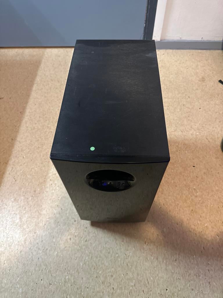 Onkyo SKW-338 Subwoofer - Krachtige Bass, Audio, Tv en Foto, Luidsprekers, Overige merken, Gebruikt, Subwoofer, Ophalen of Verzenden