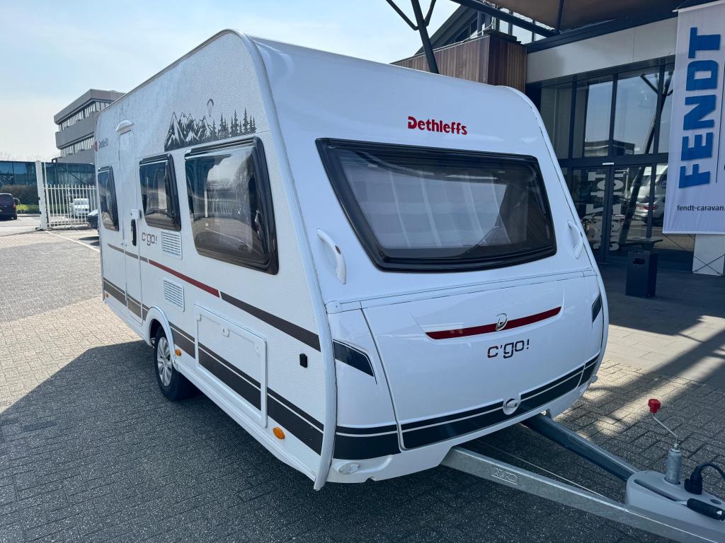 Dethleffs C'Go 415 QL 2023 MOVER + NIEUWE TENT!, Schokbreker, Bedrijf, Treinzit, Tot en met 4