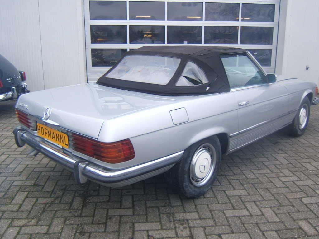 Mercedes-Benz SL-Klasse 450 SL Roadster (bj 1973, automaat), Automaat, Gebruikt, Cabriolet, Leder