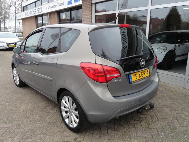 Opel Meriva 1.4 Turbo Cosmo Airco/Navigatie, Voorwielaandrijving, Euro 5, Stof, Gebruikt