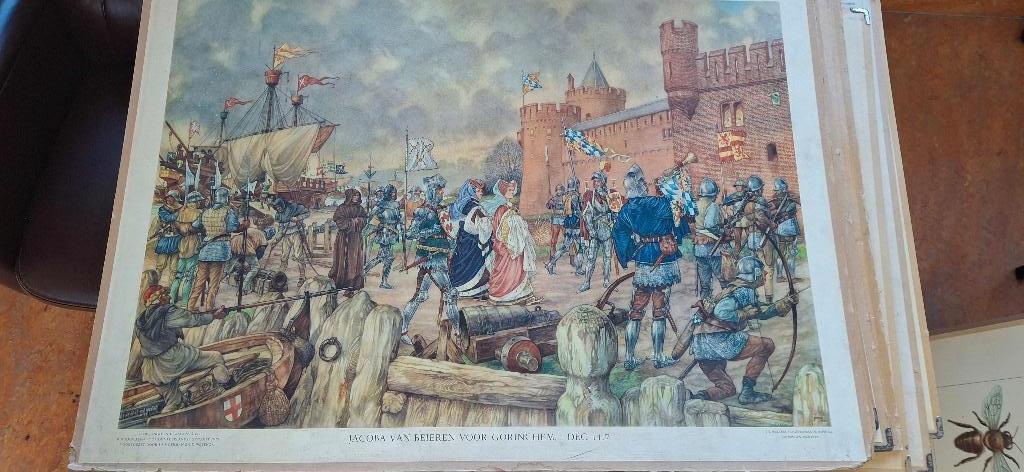 Schoolplaat, Ophalen, Geschiedenis