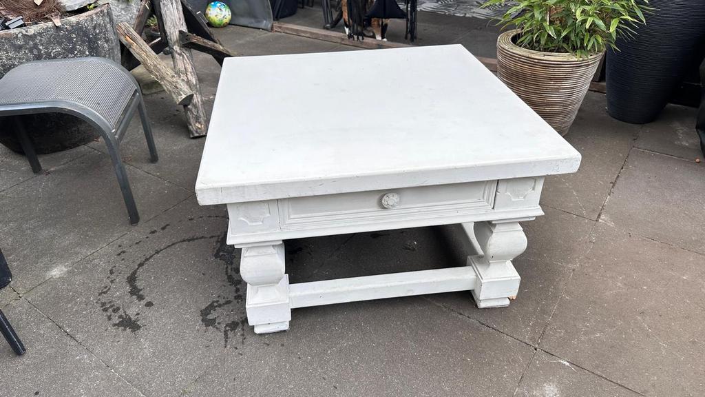 Tafel, Huis en Inrichting, Tafels | Salontafels, Ophalen, 50 tot 100 cm, Zo goed als nieuw, Minder dan 50 cm