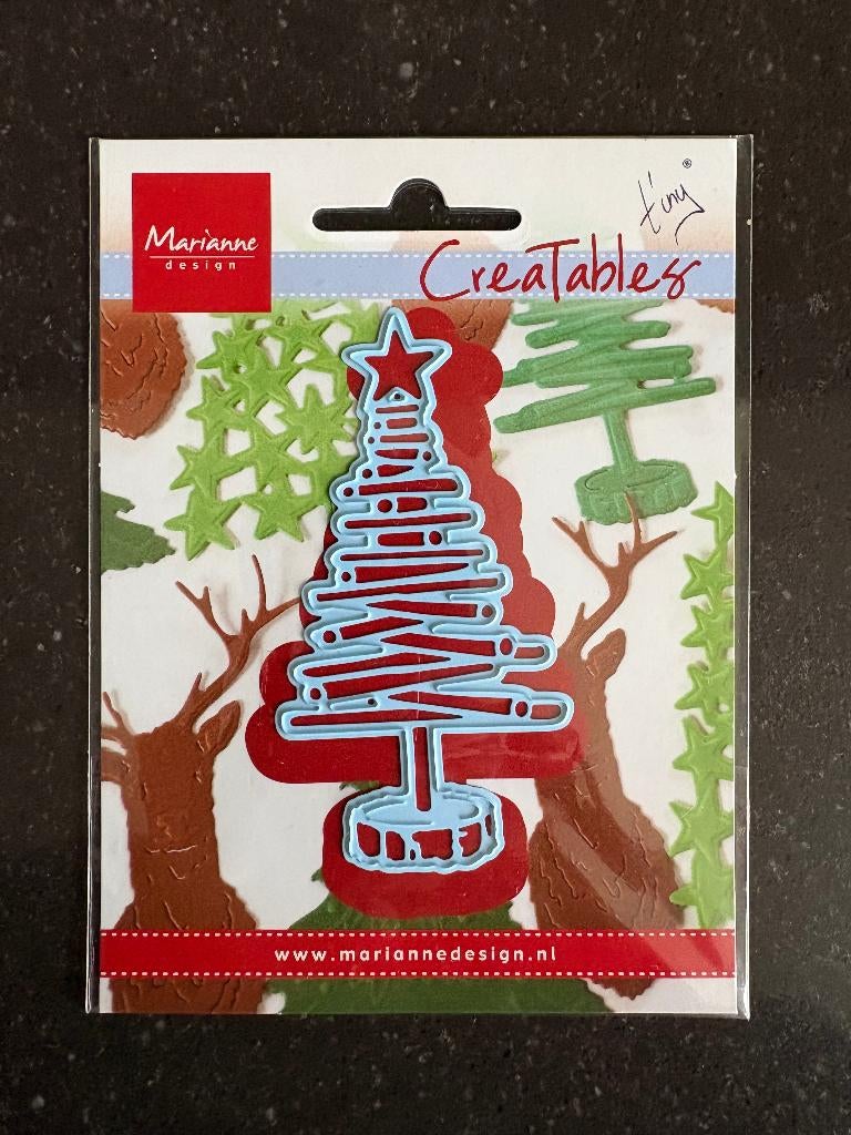 Marianne Design Creatables LR0492 Kerstboom Nieuw (42a), Ophalen of Verzenden, Nieuw, Kerst, Pons of Mal