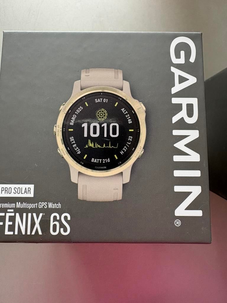 Garmin Pro solar FENIX 6S, Ophalen of Verzenden, Waterdicht, Hoogte, Zo goed als nieuw