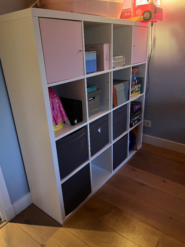 Vakkenkast IKEA, Huis en Inrichting, Ophalen, Gebruikt, 100 tot 150 cm, 100 tot 150 cm