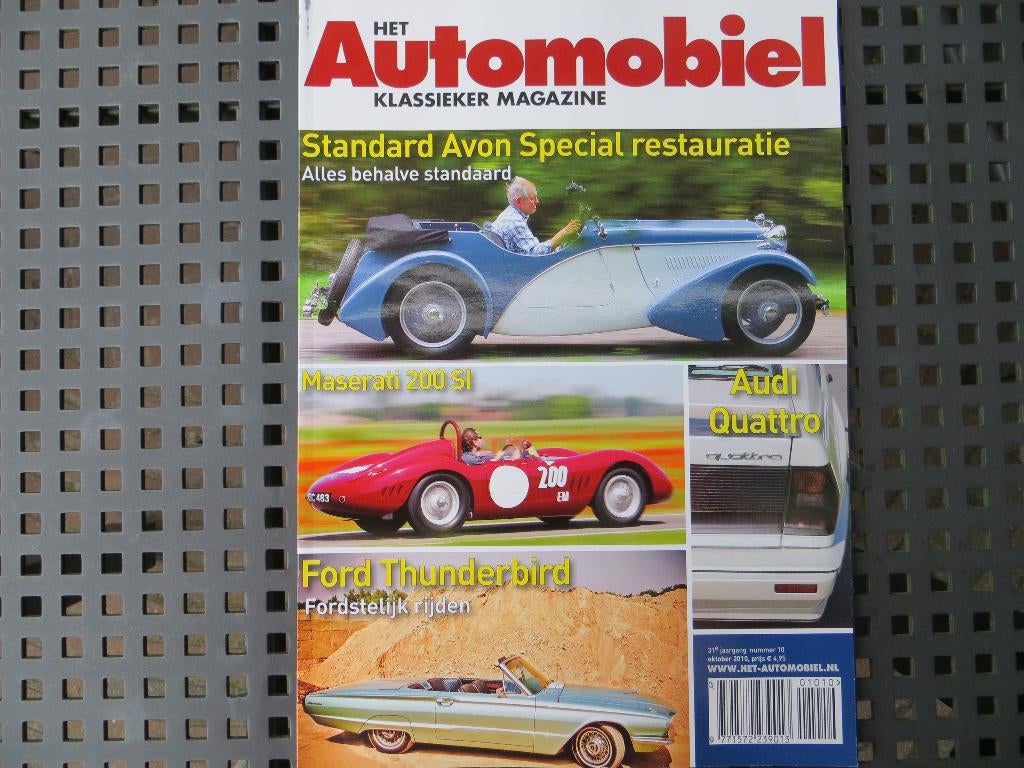 Het Automobiel 10 2010 Standard Avon, Audi Quattro, Maserati, Ophalen of Verzenden, Nieuw, Audi
