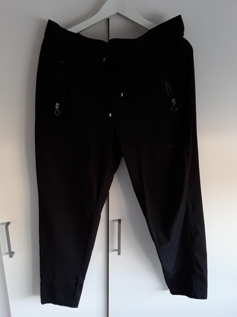 MAC Easy Active Zwarte Lange Jogging Broek Maat 42 / OL, Kleding | Dames, Broeken en Pantalons, Nieuw, Maat 42/44 (L), Zwart, Lang