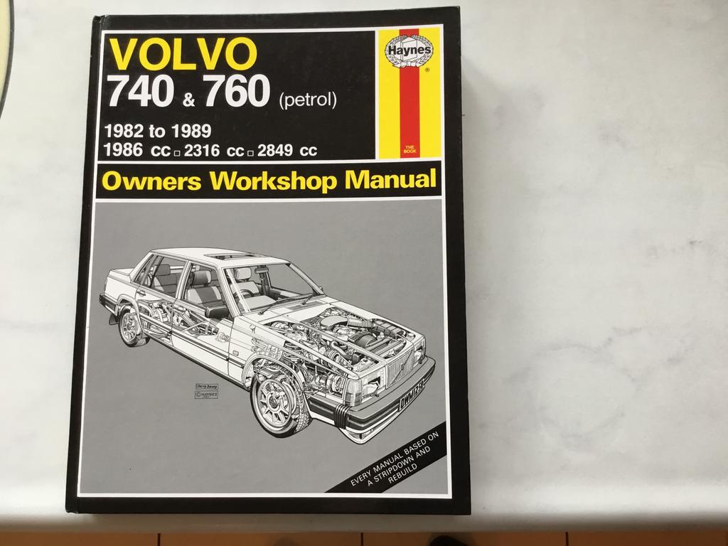 Volvo 740 760 Haynes workshop Manual, Ophalen of Verzenden