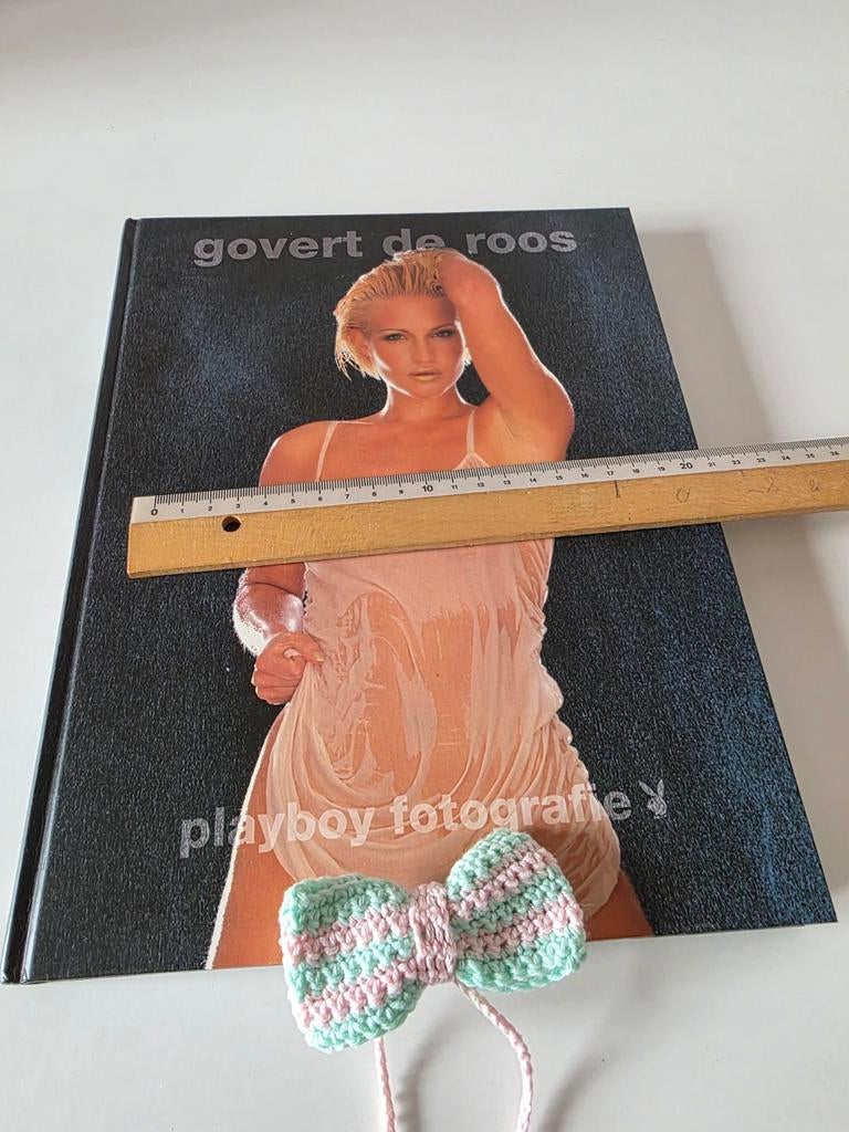 Gesigneerd boek Govert de Roos - Playboy fotografie, Ophalen of Verzenden, Zo goed als nieuw, Fotografen, Govert de Roos
