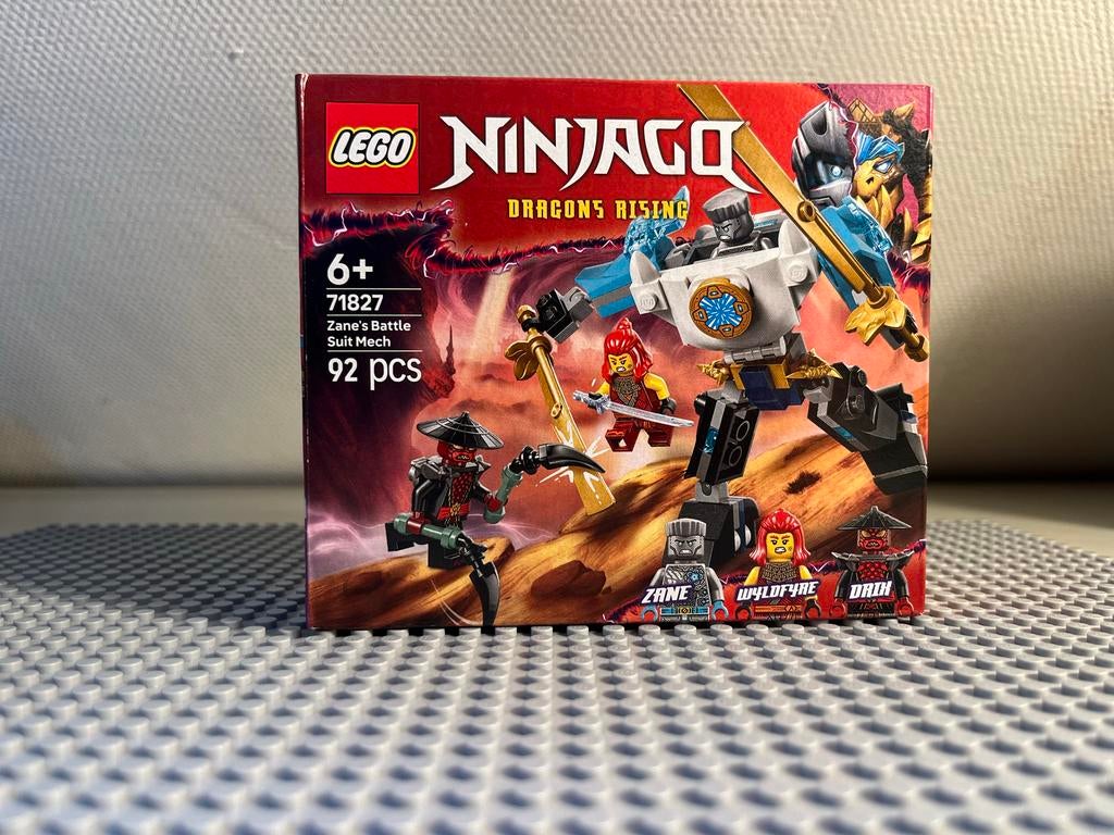Lego Ninjago Zane's Battle Suit Mech 71827, Kinderen en Baby's, Speelgoed | Duplo en Lego, Ophalen of Verzenden, Nieuw, Complete set