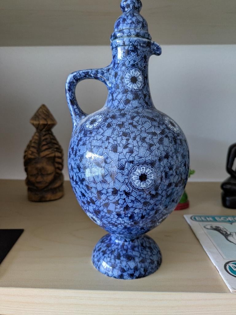 vaasje, Overige kleuren, Aardewerk of Porselein, Ophalen of Verzenden, Zo goed als nieuw