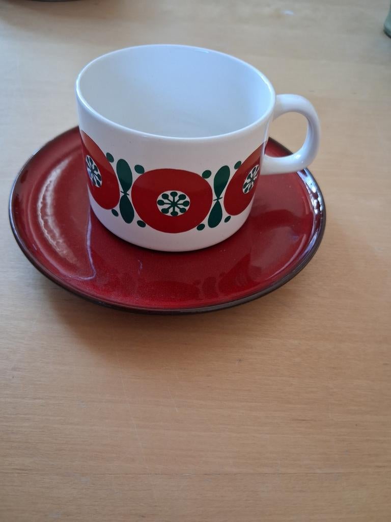 Melitta kop en schotel. Kopenhagen 70 jaren, Ophalen of Verzenden