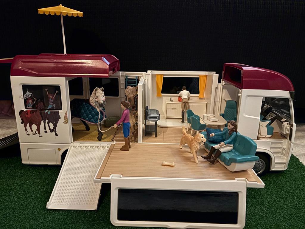 Schleich camper en fantasie dieren, Ophalen, Gebruikt, Jongen of Meisje