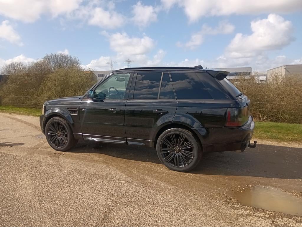 Range Rover Sport Stormer edition Grijs kenteken, Auto's, Land Rover, Automaat, Zwart, Leder, Bedrijf