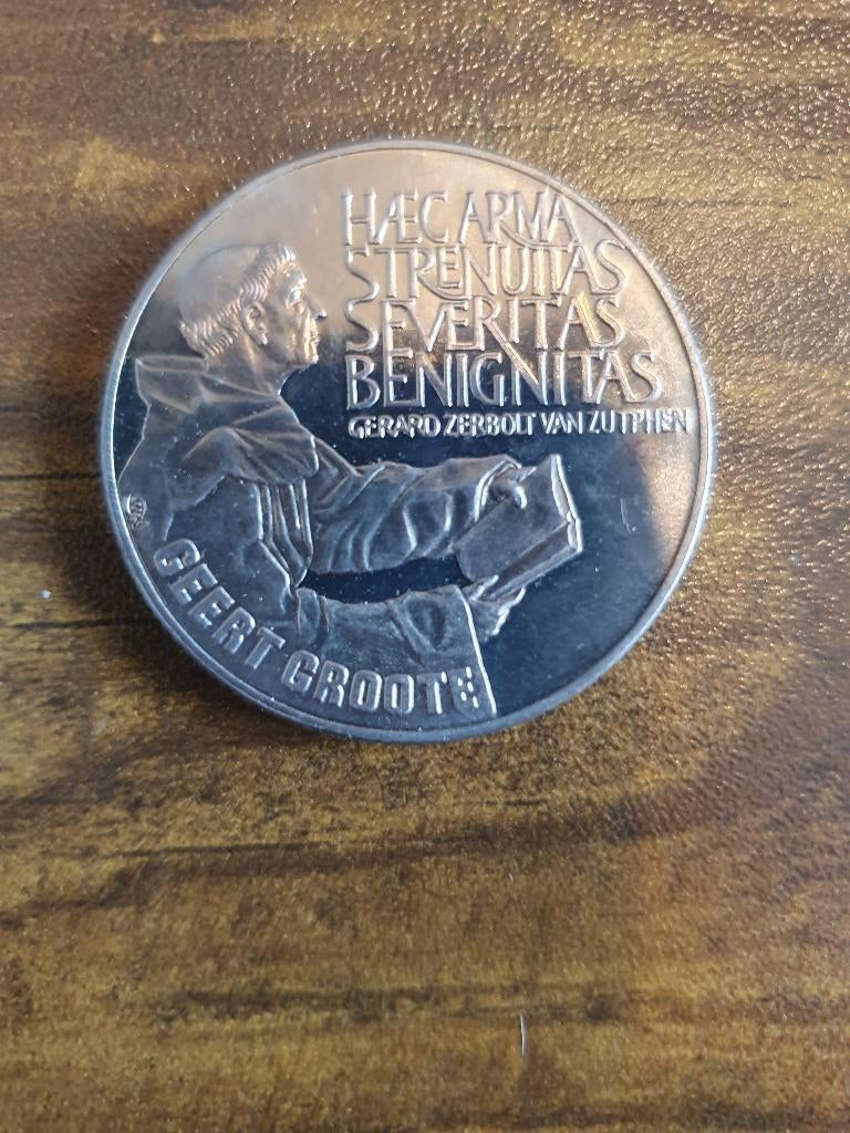 10 ECU 1990 - Geert Groote, Ophalen of Verzenden, Overige materialen, Nederland