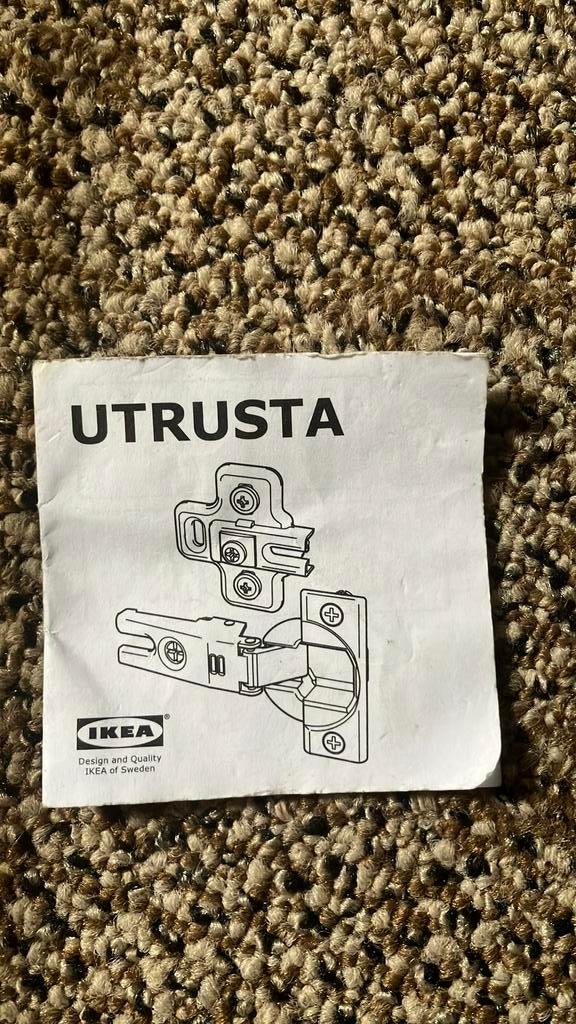 Utrusta deurscharnieren, Ophalen of Verzenden, Zo goed als nieuw