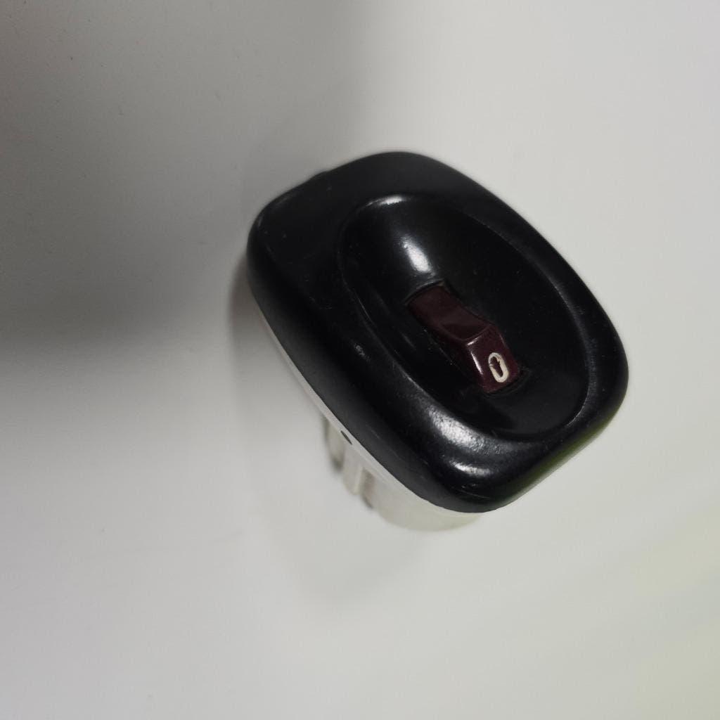 Antieke elektra schakelaar voor stopcontact retro, Ophalen of Verzenden, Overige typen