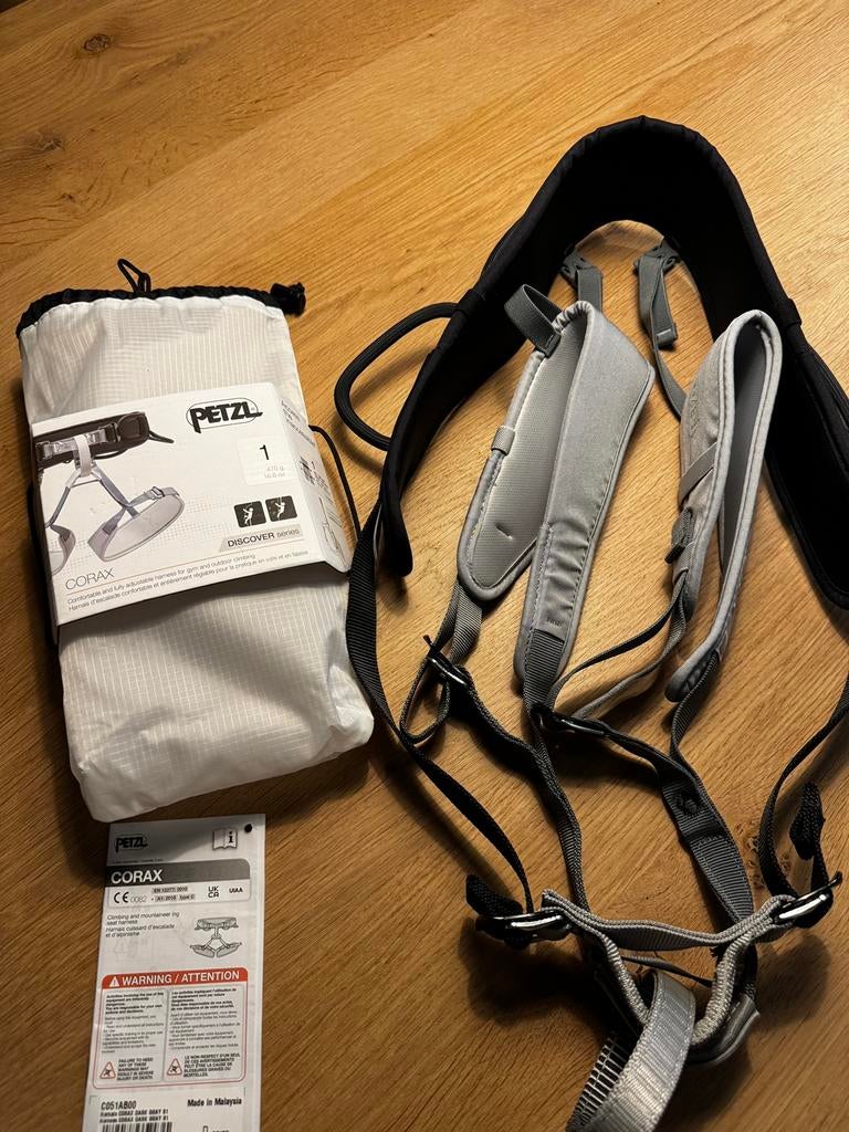Klimgordel Petzl CORAX nieuw s/m, Ophalen of Verzenden, Nieuw