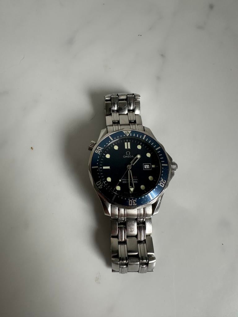 Omega Seamaster Professional 300M James Bond Editie, Staal, Gebruikt, Staal, Polshorloge