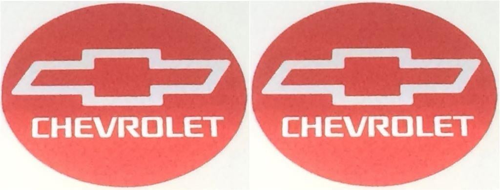 Chevrolet metallic sticker set rond #4, Ophalen of Verzenden