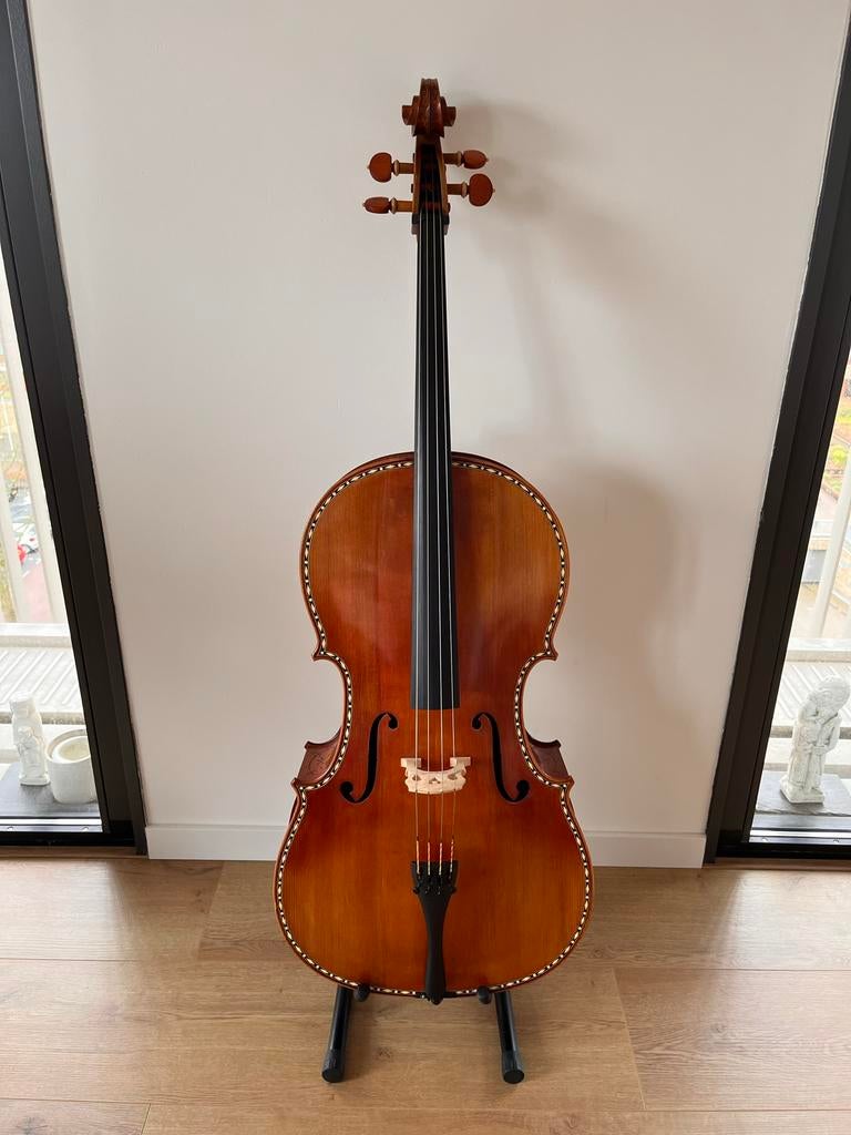 Master cello 4/4 “Hellier” kopie 1679 Stradivari model, Muziek en Instrumenten, Ophalen, Zo goed als nieuw