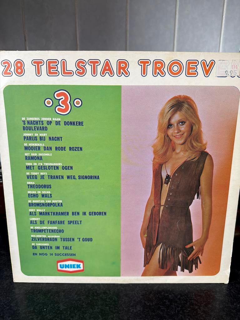 T2.  28 Telstar Troeven - Deel 3 (Vinyl LP), Ophalen of Verzenden, Gebruikt, 12 inch, Levenslied of Smartlap