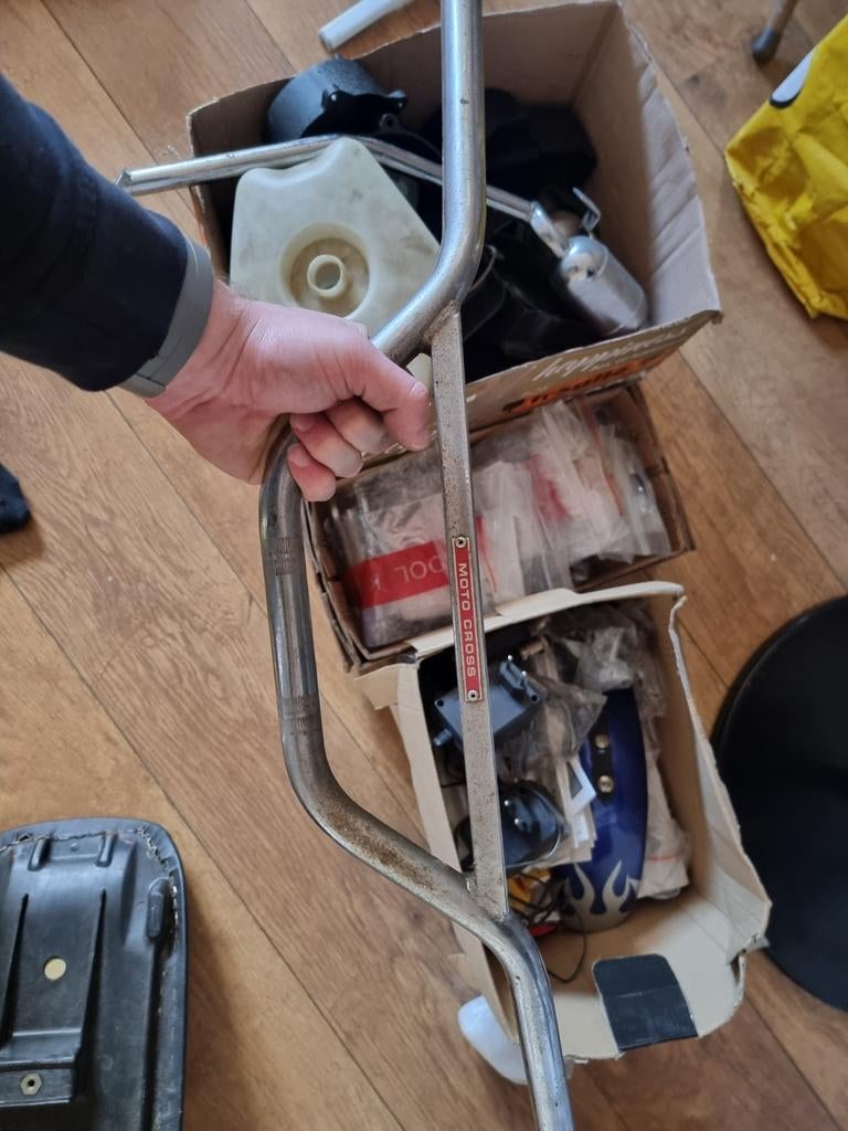 Onderdelen Minibike | stuur, uitlaat, spatbord, toolkits, Fietsen en Brommers, Minibikes, Midibikes en Pitbikes, Ophalen of Verzenden