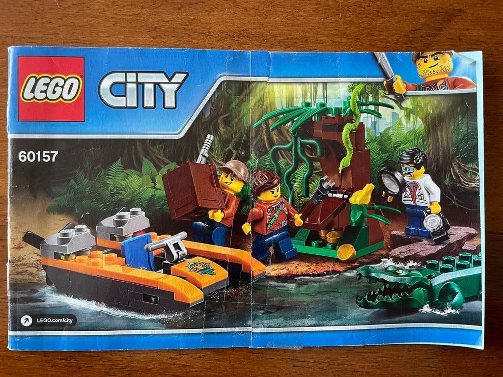 Lego City Jungle Startset 60157, Ophalen of Verzenden, Zo goed als nieuw