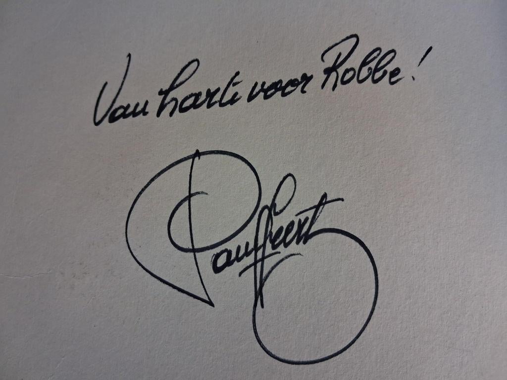 Gesigneerde strip Klein Suske en Wiske, Boeken, Eén stripboek, Ophalen, Gelezen, Willy Vandersteen / Paul Geerts