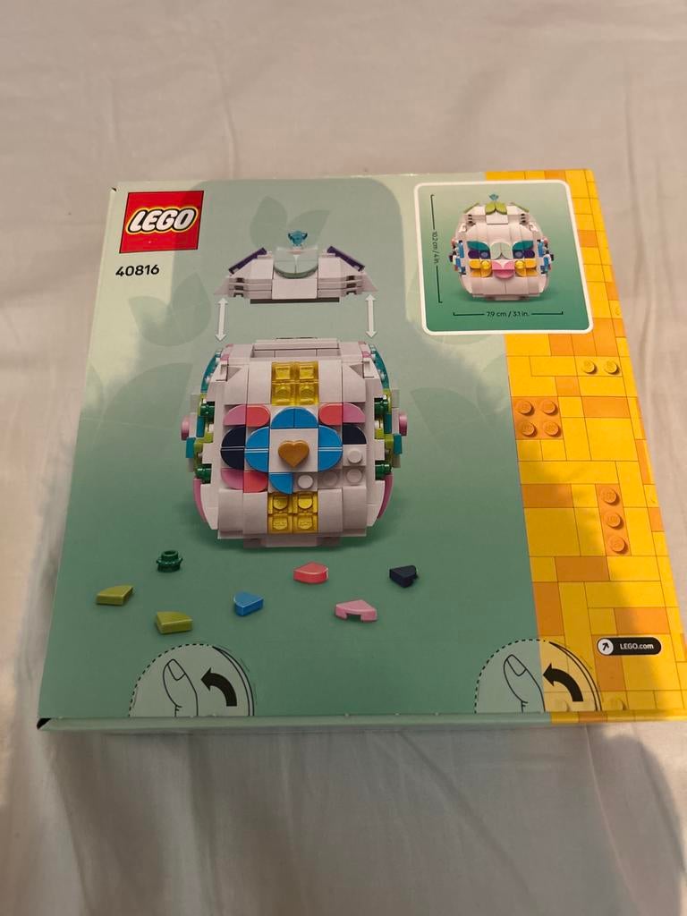 Lego Decoratief Paasei 40816, Lego, Nieuw, Ophalen of Verzenden, Inclusief doos