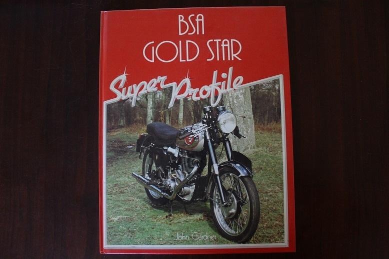 BSA Gold Star motorcycles  super profile by John Gardner, Ophalen of Verzenden, Gelezen