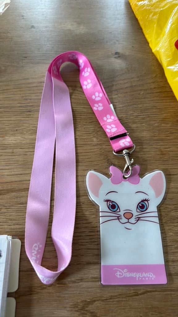 Disney Marie Lanyard, Ophalen of Verzenden, Zo goed als nieuw, Knuffel of Figuurtje