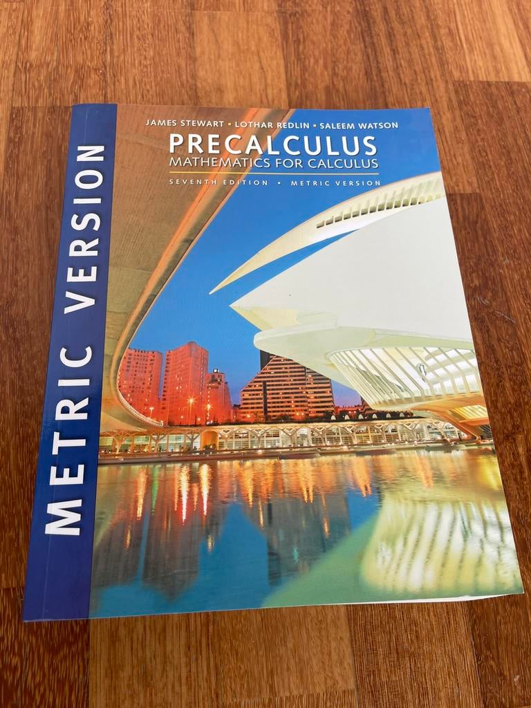 Precalculus mathematics for calculus 9781305999985, Ophalen of Verzenden, Zo goed als nieuw