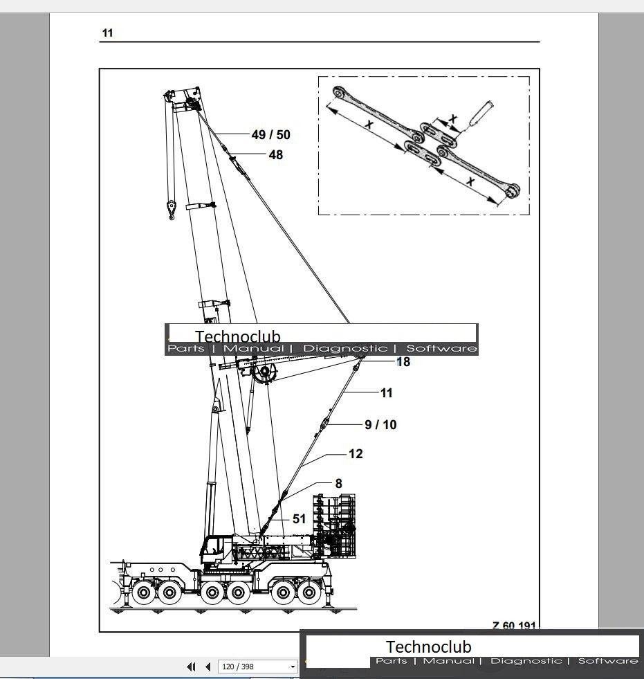 Terex Demag Crane Service Manual Full DVD, Verzenden