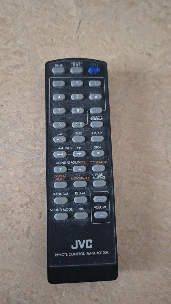 JVC Micro Component System UX-G100 met afstandsbediening, Ophalen