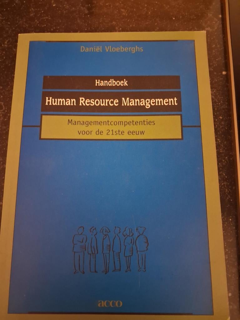 Handboek Human Resource Management - Daniël Vloeberghs, Boeken, Ophalen of Verzenden, Gelezen, Personeel en Organisatie, Daniël Vloeberghs