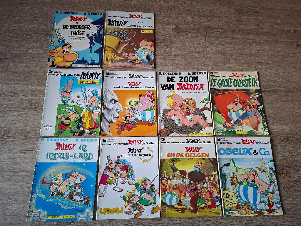 Asterix De Gallier stripboeken R. Goscinny - A Uderzo, Meerdere stripboeken, Ophalen of Verzenden, Gelezen
