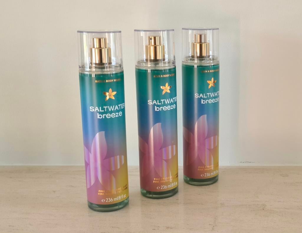 BBW Bodymist | Saltwater Breeze | Bath & Body Works, Ophalen, Nieuw, Deodorant of Bodyspray