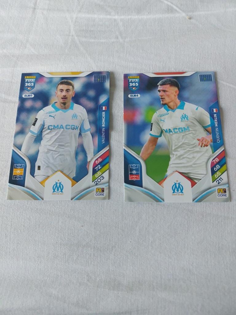 Panini fifa 365 adrenaline 2026 olympia Marseille, Ophalen of Verzenden, Nieuw, Plaatje