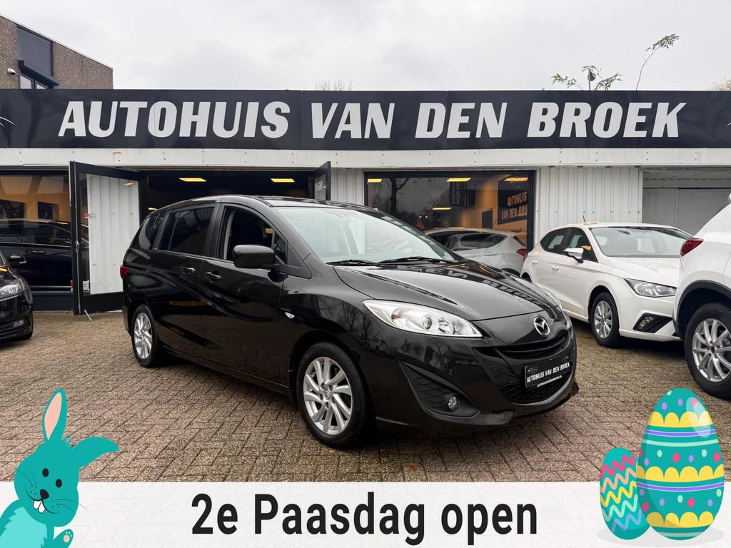 Mazda 5 1.8|7Pers|Airco|Cruise|Climate|Trekh|Pdc|Stoelverw|L, Voorwielaandrijving, Stof, Gebruikt, 4 cilinders