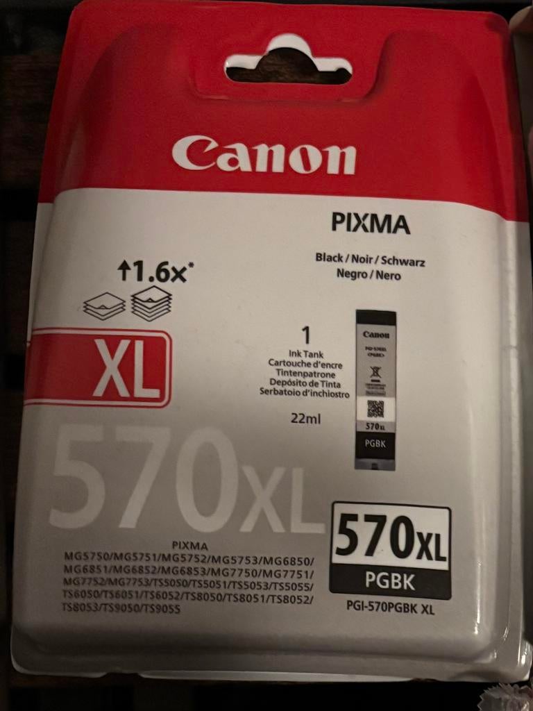 Canon 570XL PGBK inkt, Ophalen, Nieuw