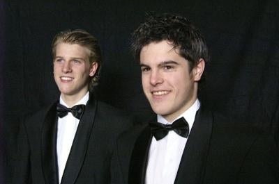 schoolgala kostuum smoking huren of kopen black tie, Ophalen, Gebruikt, Overige