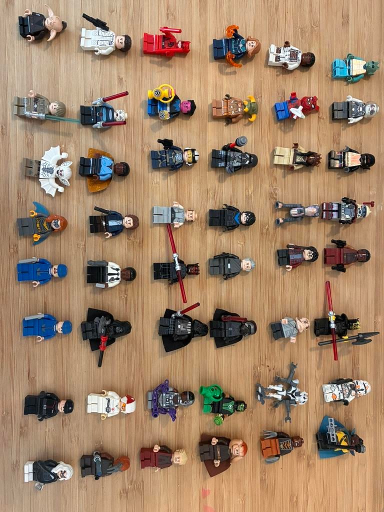 Lego minifiguren zeldzaam!!, Ophalen of Verzenden, Zo goed als nieuw, Minifiguur, Lego