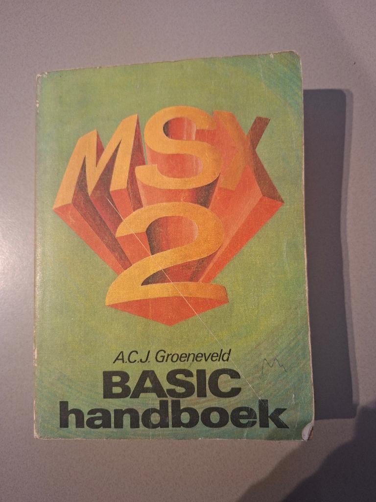 MSX2 Basic Handboek, Computers en Software, Vintage Computers, Verzenden, MSX