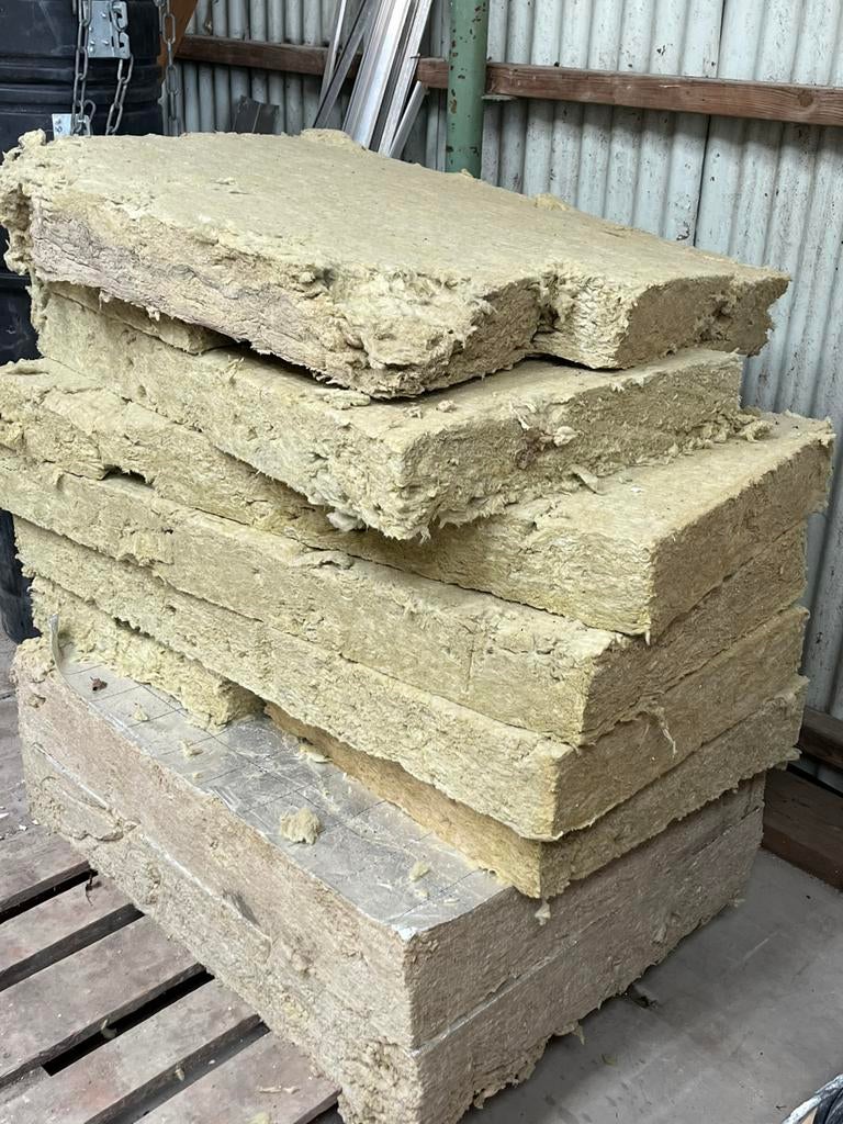 Rockwool 12 cm dik en 16cm, Ophalen, Steenwol, Zo goed als nieuw, Minder dan 5 m²