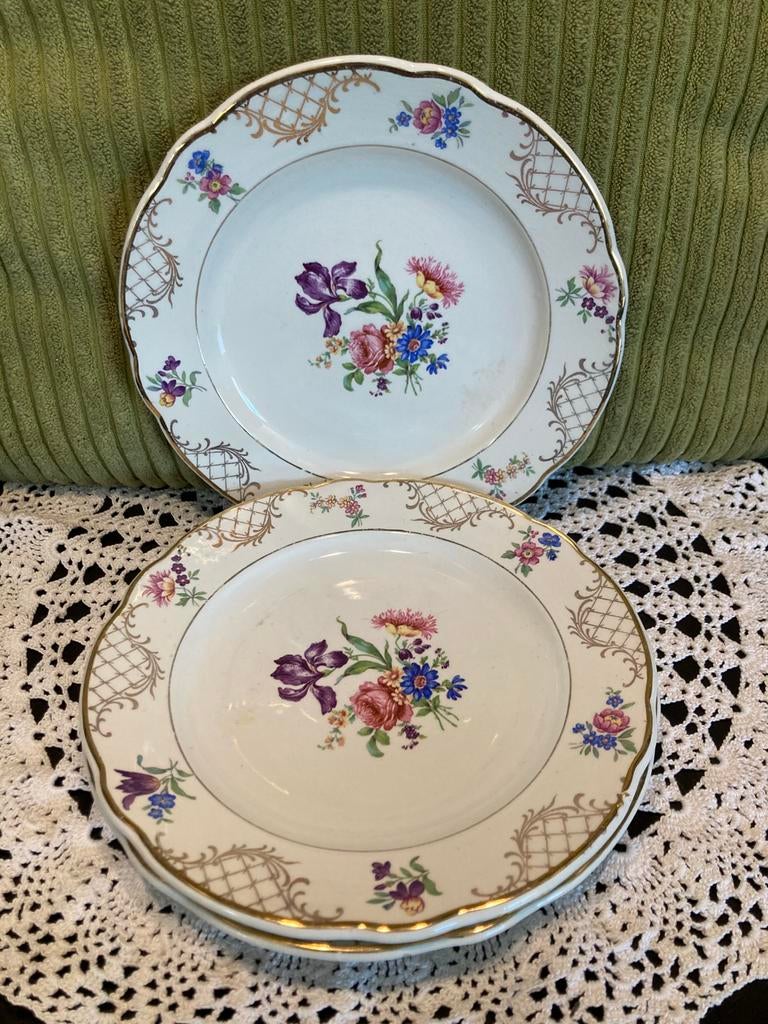 Vintage Fans bordje Sarrequemines Capri (070426), Ophalen of Verzenden, Zo goed als nieuw, Bord(en), Overige stijlen