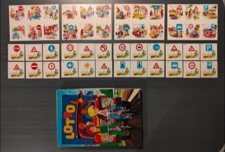 Vintage Lotto Verkeer, Papita, Ophalen of Verzenden