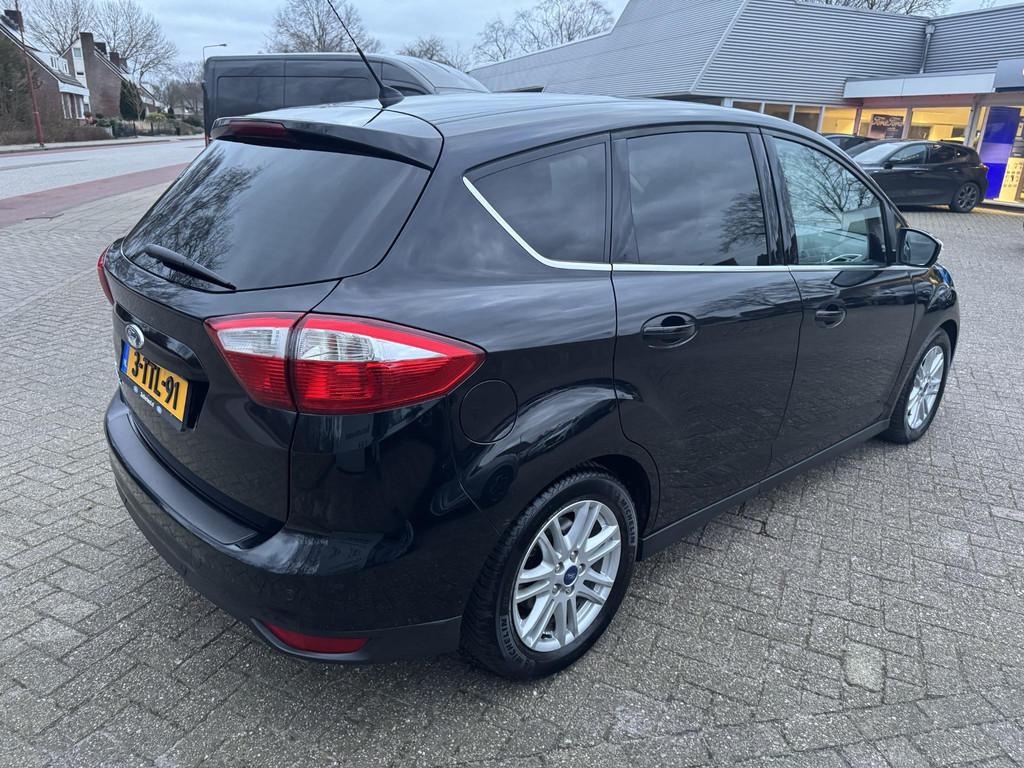 Ford C-Max 2.0 TDCi Titanium | 115pk Automaat | Panorama dak, Euro 5, Gebruikt, Zwart, 4 cilinders