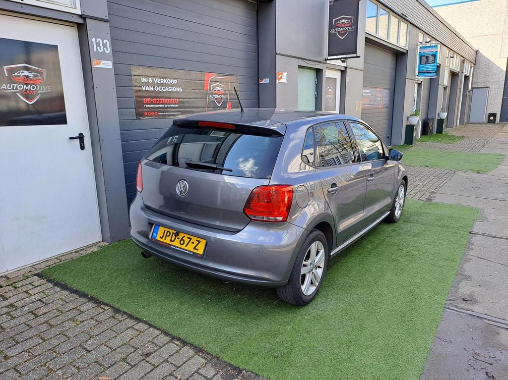 Volkswagen Polo 1.2 TSI Match 2012 Airco PDC Cruise Carplay, Voorwielaandrijving, Euro 5, Gebruikt, Zwart